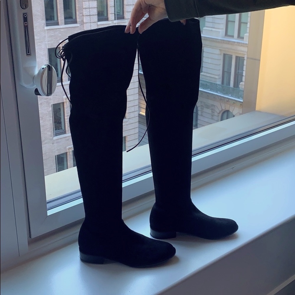 Stuart Weitzman knee high suede boots